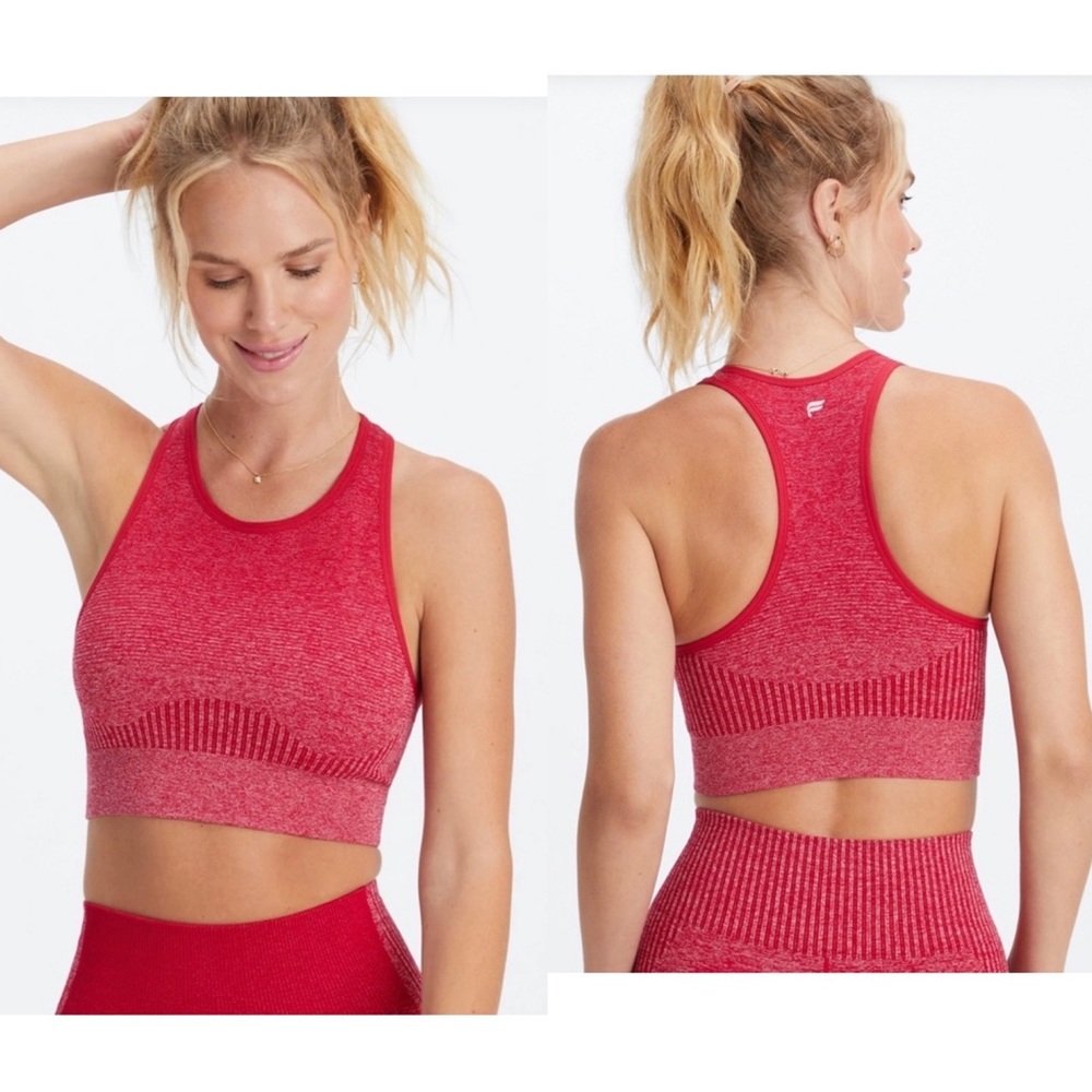 Fabletics Seamless Low Impact Bra - Sz L